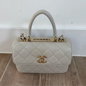 Chanel Lambskin Quilted Mini Trendy CC